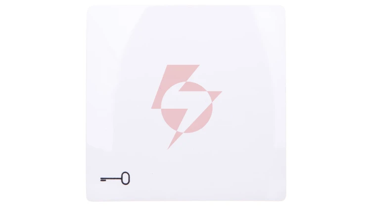 Simon Basic Klawisz pojedynczy z symbolem klucza biały BMKWK1/11