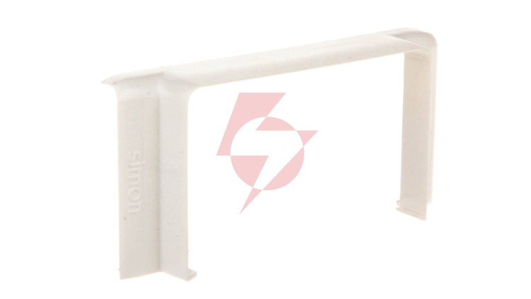 Simon Connect Łącznik T do kanału Cabloplus 90x55mm/ 130x55mm/ 160x55mm/ 185x55mm czysta biel