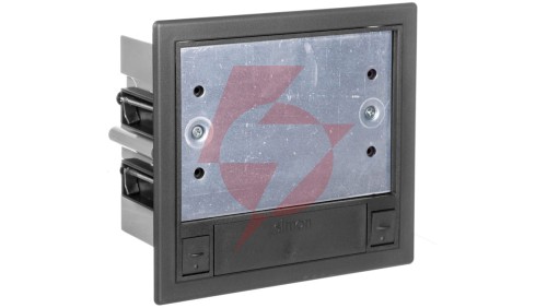 Simon Connect Puszka SF podlogowa podwójna 4xK45 szary grafit SF210/14