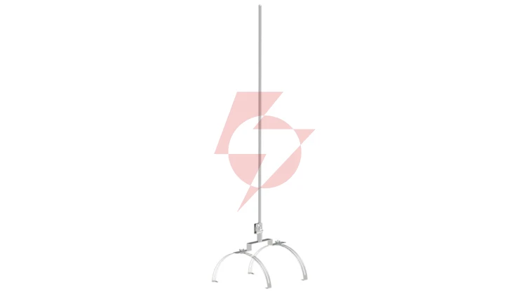 Iglica gąsiorowa podwójna fi 12mm aluminiowa 71.20 AL /2m/ /97102009/