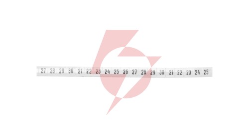 Oznacznik DK2/Z6 /21-30/ biały 89203006 /100szt./