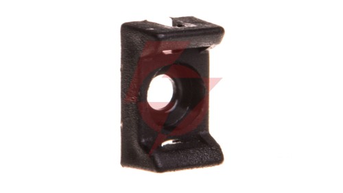 Podstawka montażowa do opasek 8,5x13,8mm czarna PMP-03-3-UV-100 25.233 /100szt./