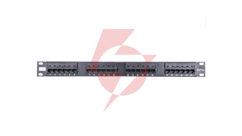 Patch Panel 19 cali 24 Port cat 5e UTP 19-0011