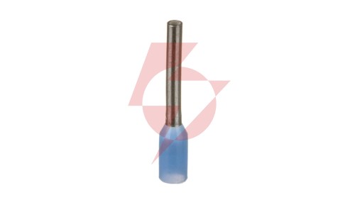 Końcówka tulejkowa izolowana TI 0,25mm2/8mm błękitna cynowana TI0,25L8 /100szt./