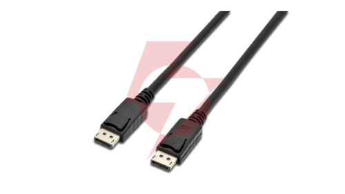 Kabel połączeniowy DisplayPort 1.2 Typ DP/DP, M/M czarny 10m AK-340100-100-S
