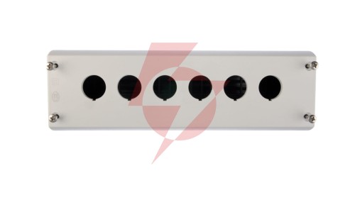 Obudowa kasety 6-otworowa 22mm szara IP67 M22-I6 216540