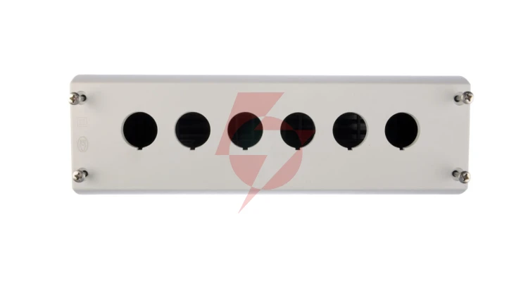 Obudowa kasety 6-otworowa 22mm szara IP67 M22-I6 216540