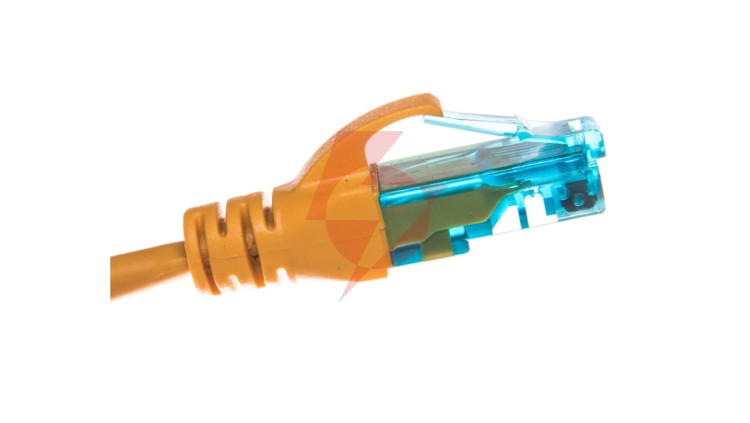 Kabel krosowy (Patch Cord) U/UTP kat.5e żółty 2m DK-1512-020/Y