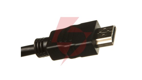 Kabel połączeniowy HDMI Highspeed 1.4 z Eth. GOLD Typ HDMI A/HDMI A, M/M czarny 5m AK-330107-050-S