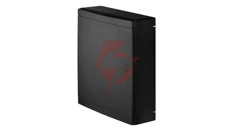Rozdzielnica modułowa Elegant 2x12 natynkowa IP40 N+PE czarny 2425-09