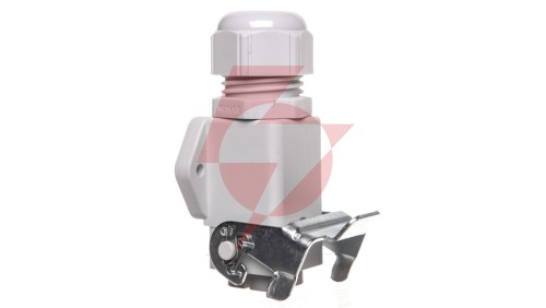 Zestaw kompletny 4+PE żeński /obudowa gniazda pulpitowa + wkład/ EPIC KIT H-A 4 BS AGS M20 75009621