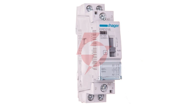 Przekaźnik instalacyjny 16A 24V AC 1NO+1NC ERD218