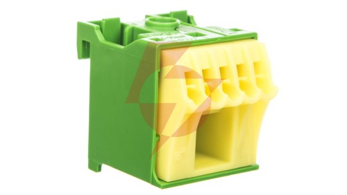 Blok samozacisków 63A QC zielony 6 przyłączy 33x30x30mm KN06E