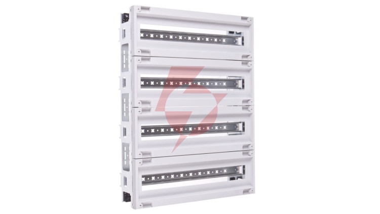 Podzespół do zabudowy aparatury 96 modułowej DIN System S 650x500mm Orion+ FL984A