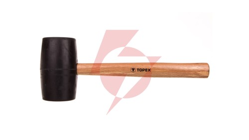 Młotek gumowy 680g śr. 63mm trzonek drewniany 02A345