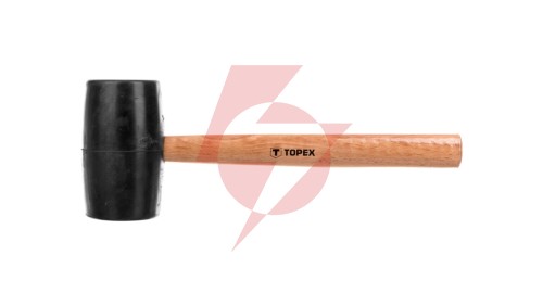 Młotek gumowy 900g śr.72mm trzonek drewniany 02A347