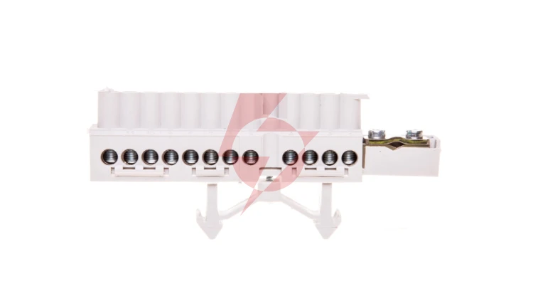 Listwa zaciskowa na szynę 1x25 + 12x16mm2 Cu biała Mi NK 14 HPL2000337