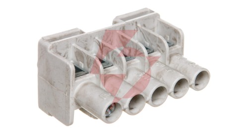 Listwa zaciskowa do puszek 5-torowa 1,5-6 mm2 Cu szara DKL 04 2600055
