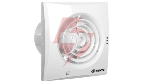 Wentylator osiowy fi 100 230V 7,5W 97m3/h 25dB standard biały 100QUIET
