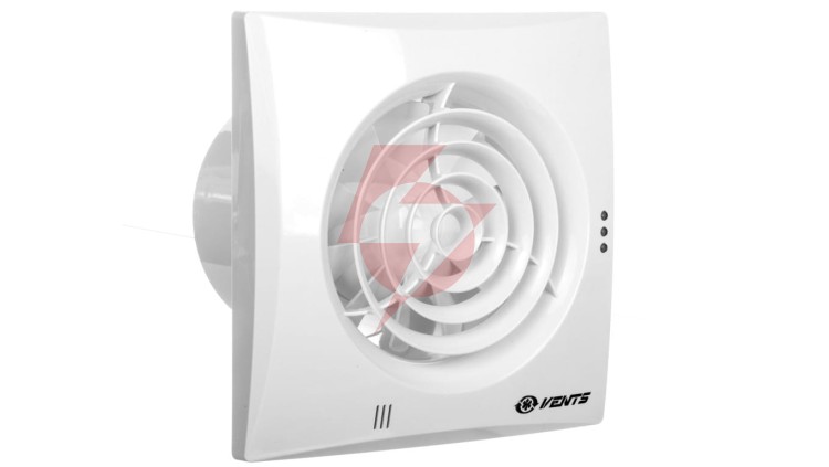 Wentylator osiowy fi 100 230V 7,5W 97m3/h 25dB standard biały 100QUIET