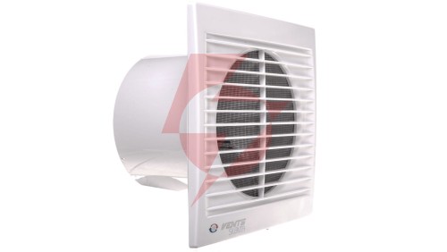 Wentylator osiowy fi 125 230V 9,3W 148m3/h 31dB cichy łożyska kulowe wyłącznik sznurkowy 125SILENTA-SVL