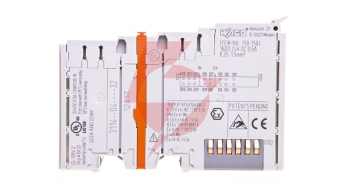 Moduł wyjść dwustanowych 16-kanałowy 24V DC 750-1504