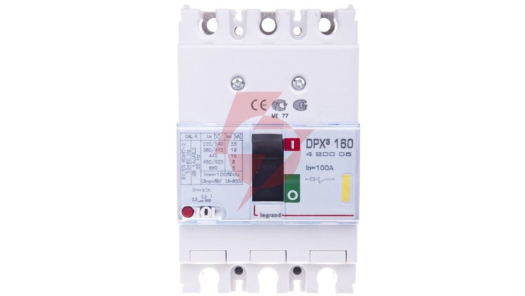 Wyłączniki mocy 3P 100A 16kA DPX3 160 420005