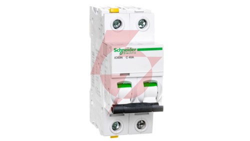 Wyłącznik nadprądowy 2P C 40A 6kA AC iC60N-C40-2 Acti9 A9F04240