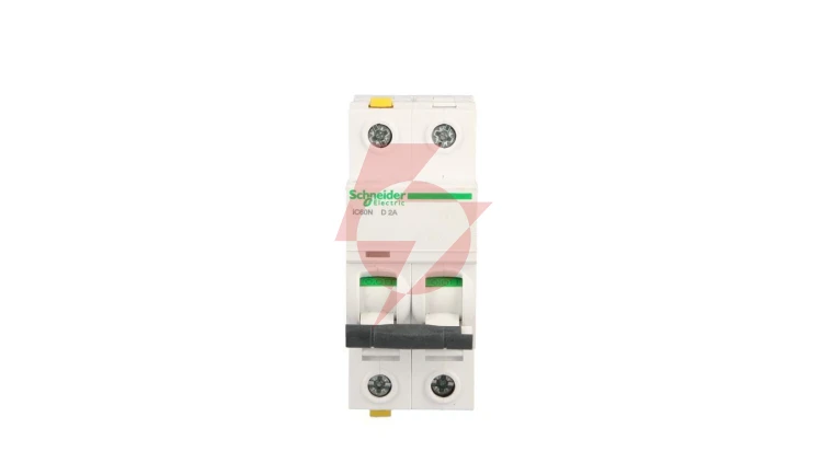 Wyłącznik nadprądowy 2P D 2A 6kA AC iC60N-D2-2 Acti9 A9F05202