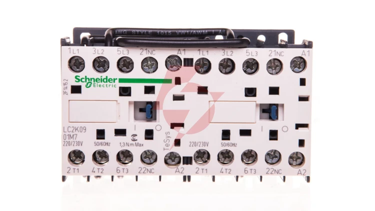 Stycznik nawrotny 9A 4kW 230V AC LC2K0901M7