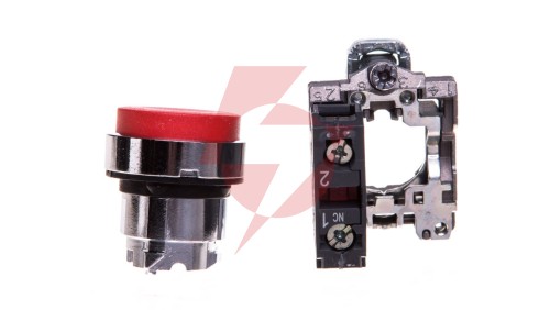 Przycisk sterowniczy 22mm czerwony z samopowrotem 1R XB4BL42