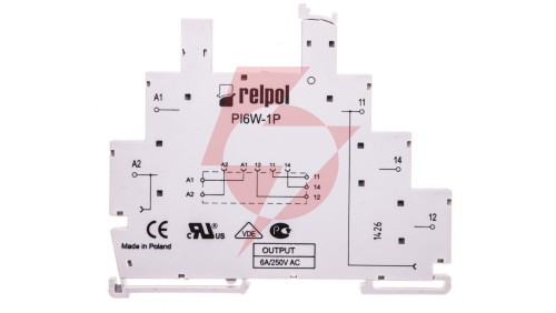 Gniazdo do przekaźników RM699BV i RSR30 6A IP20 PI6W-1P 856389