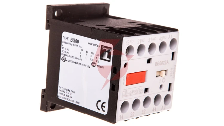 Stycznik pomocniczy 10A AC1, zestyki 2Z 2R, cewka 230VAC 50/60Hz 11BG0022A230