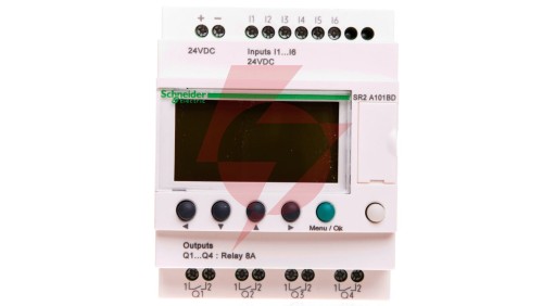 Przekaźnik programowalny 24V DC 6we 4wy Zelio Logic SR2A101BD