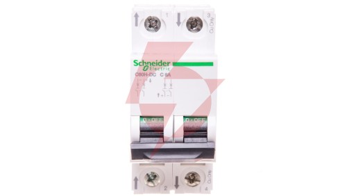 Wyłącznik nadprądowy 2P C 6A 6kA DC C60H-DC Acti9 A9N61526