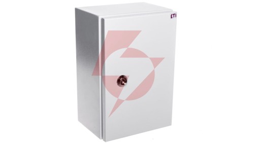 Obudowa metalowa 300x200x150mm IP66 z płytą ETIBOX GT 30-20-15 001102101