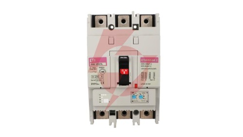 Wyłącznik kompaktowy 3P 250A 25kA /wyzwalacz termo-magnetyczny/ EB2 250/3L 004671073