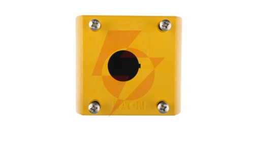 Obudowa kasety 1-otworowa 22mm żółta IP67 M22-IY1 216536