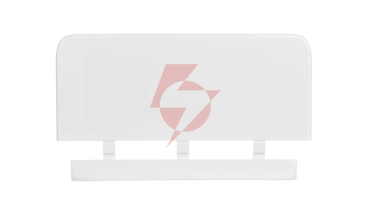 Końcówka kanału DLP 195x35/50/65/80 biała 010707
