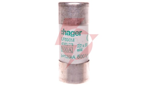 Bezpiecznik cylindryczny 22x58 aM 100A LF590M