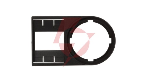 Tabliczka opisowa 50x30mm czarna prostokątna bez etykiety M22S-ST-X 216392/opak.=25szt./