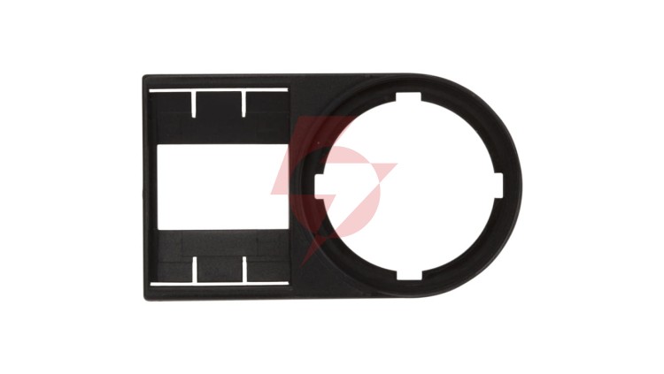 Tabliczka opisowa 50x30mm czarna prostokątna bez etykiety M22S-ST-X 216392/opak.=25szt./
