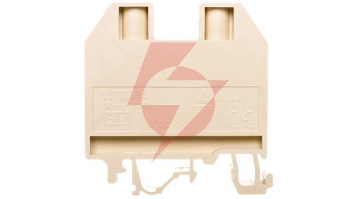 Złączka szynowa gwintowa 10mm2 beżowa VS 10 PA 003901101