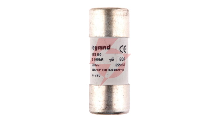Wkładka bezpiecznikowa cylindryczna 22x58mm 80A gL 500V HPC 015380