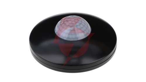 Czujnik ruchu 1000W 360 stopni 230V AC podczerwień czarny DR-06B