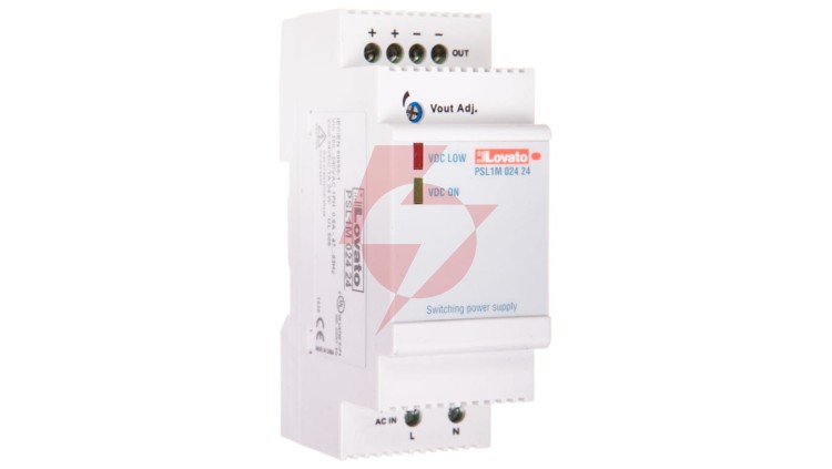 Zasilacz impulsowy modułowy 24VDC 1A 24W, wejście 100-240VAC PSL1M02424