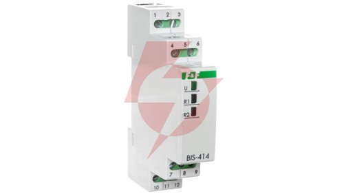 Przekaźnik impulsowy sekwencyjny 1P 24V AC/DC 8A BIS-414-24V