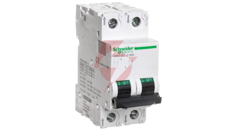 Wyłącznik nadprądowy 2P C 50A DC C60H-DC Acti9 A9N61538