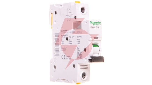 Wyłącznik nadprądowy 1P C 1A 10kA AC iC60H-C1 Acti9 A9F07101