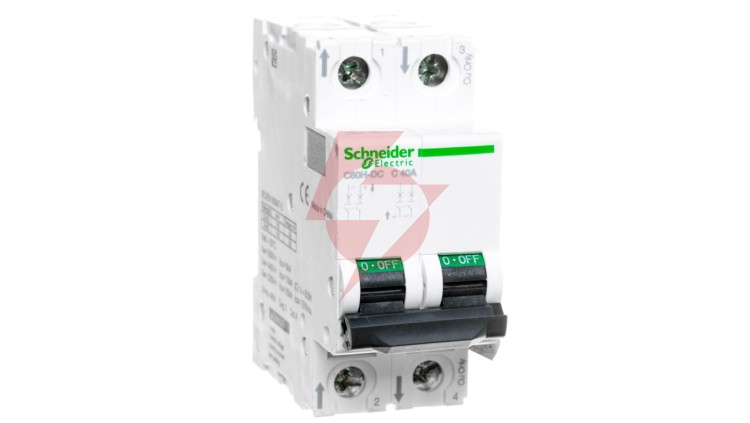 Wyłącznik nadprądowy 2P C 40A 6kA DC C60H-DC Acti9 A9N61537